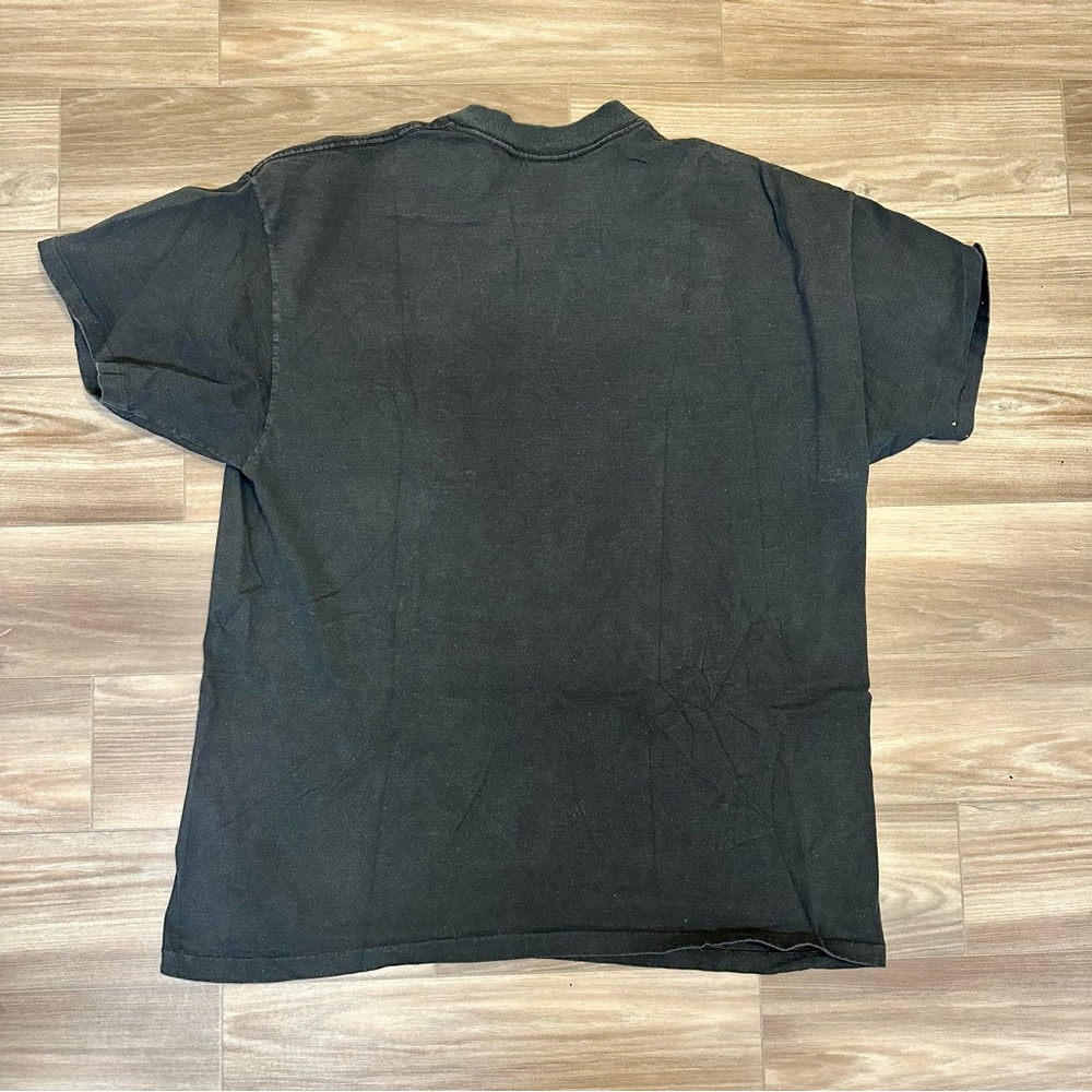 90s Cleveland Cavaliers Vintage Black 100% Cotton NBA Basketball T-Shirt, XL - Picture 2 of 5